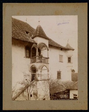 Ansitz Thalegg, Eppan (St. Michael): Erker