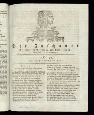 No. 44 - 12. April 1821