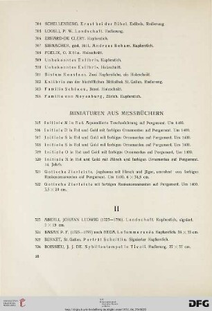 II (Nr. 323-25)