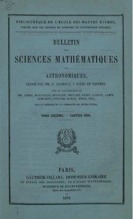 Janvier 1876