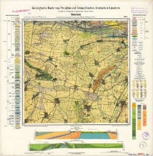 [3623] Gehrden, Geologische Karte von Preußen und benachbarten deutschen Ländern