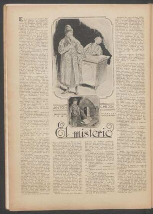 El misterio : Traducción especial para "Actualidades"