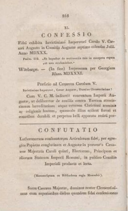 168-199 Das Augsburgische Glaubensbekenntnis únd dessen Widerlegung