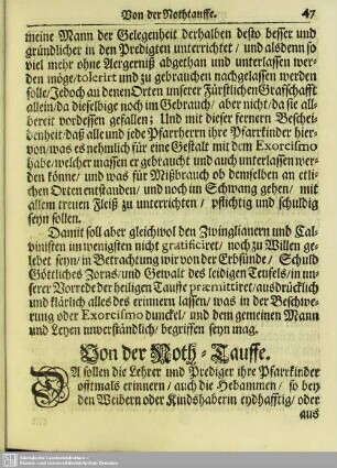 Von der Noth-Tauffe