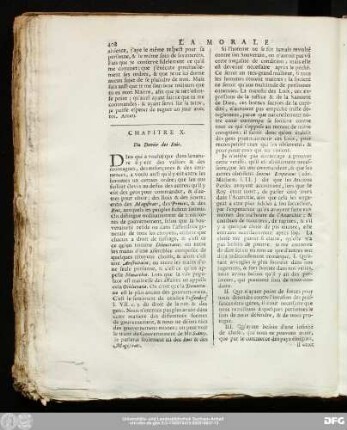 Chapitre X. Du Devoir des Rois.