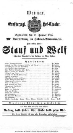 Stauf und Welf