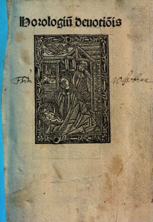 Horologium devotionis circa vitam Christi
