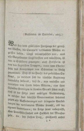 (Geschrieben im Dezember, 1813.)