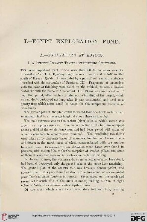 Egypt Exploration Fund : excavation at Abydos, [1]