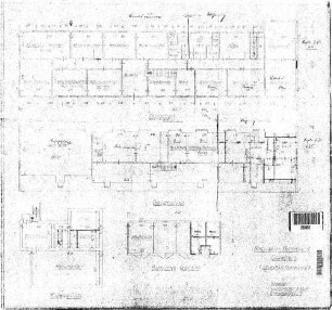 Crailsheim: Nebengebäude ehem.Öllager,Bauleitung Grundrisse