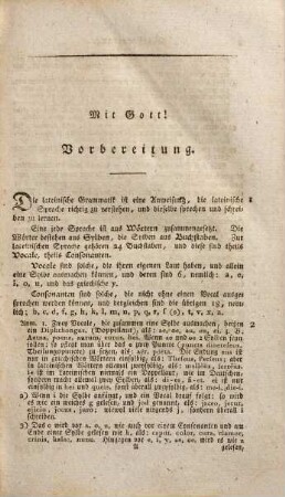 Practische Grammatik der lateinischen Sprache