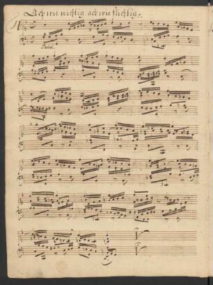 Ach wie nichtig ach wie flüchtig; org; g-Moll; BWV 644
