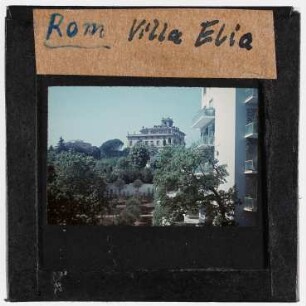Rom: Villa Elia (Foto 1944)