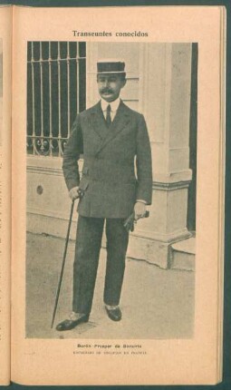 Barón Propser de Barante, Encargado de Negocios de Francia - [Retrato] : Transeúntes conocidos
