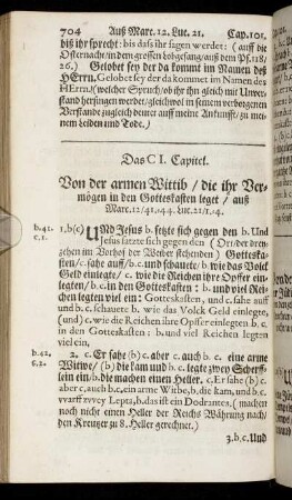 Das CI. Capitel. - Das CII. Capitel.