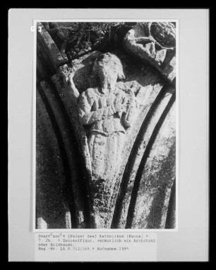 Relief eines Architekten oder Bildhauers