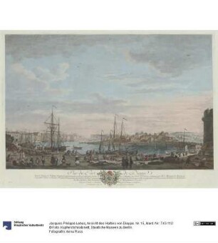 Ansicht des Hafens von Dieppe. Nr. 15