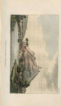 View of Padang, Sumatra
