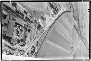 Me Gesamt, Rundblick von Bau Me 244 Dampfkesselhaus, Leuna-Ockendorf