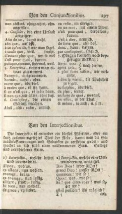 [IX.] Von den Interjectionibus