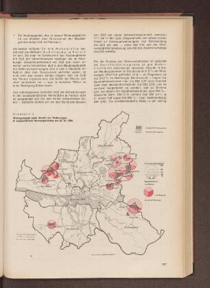 Schaubild 2: Wohngebäude nach Anzahl der Wohnungen in ausgewählten Neubaugebieten am 25.10.1968