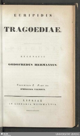 1,3: Euripidis Iphigenia Taurica