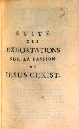 Exhortations Et Instructions Chrestiennes, 2