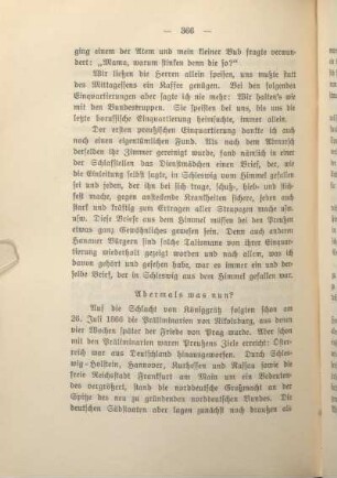 Abermals was nun?