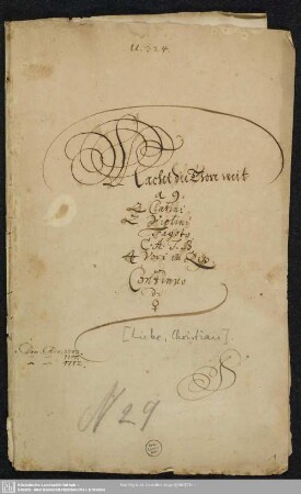 Machet die Tore weit - Mus.1896-E-507 : V (4), Coro, orch, bc
