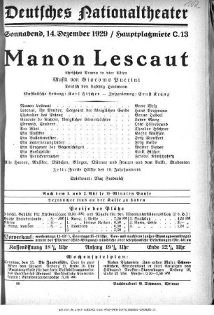 Manon Lescaut