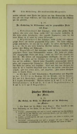 Fünfter Abschnitt. Der Mond