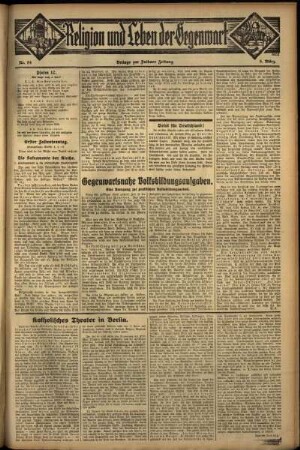 Zweite Ausgabe vom Sonntag, den 05. März 1933.