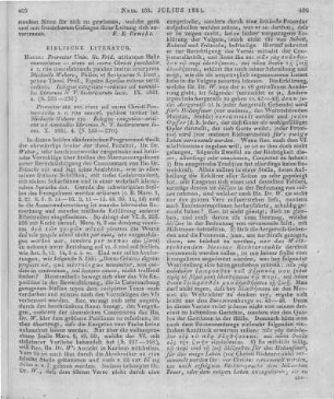 Weber, M.: Sacra Christi paschalia. Ecologae exegetico-criticae ad nonnulo librorum N. T. historicorum locos. IX. Halle 1831
