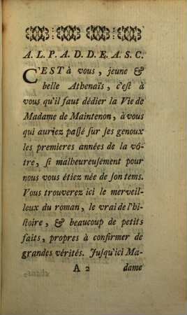 Lettres De Madame De Maintenon, Tome III.
