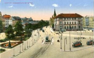 Leipzig: Blücherplatz mit Börse