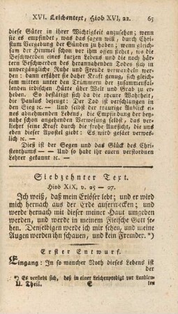 Siebzehnter Text