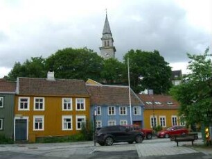 Trondheim: Holzhausfassaden