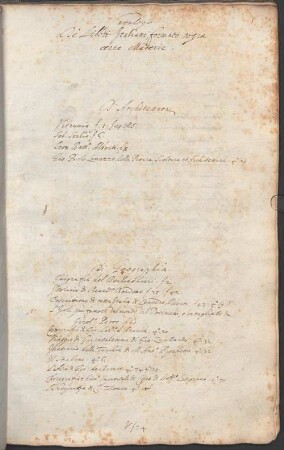 München: Hofbibliothek (17. Jh.): Thematischer Katalog der italienischen Drucke, ca. 1654/62 - BSB Cbm Cat. 137