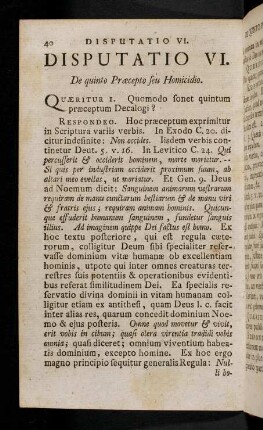40-94, Disputatio VI.