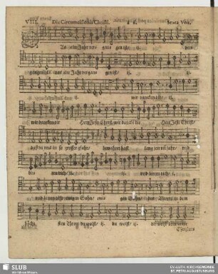 VIII. Das alte Jahr vergangen ist