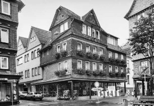 Ehemaliger Gasthof ''Zum Wilden Mann''; Herborn, Hauptstraße 85, Ottostraße 2
