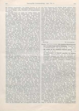 334-341 [Rezension] Ihmels, Ludwig, Die Selbständigkeit der Dogmatik gegenüber der Religionsphilosophie