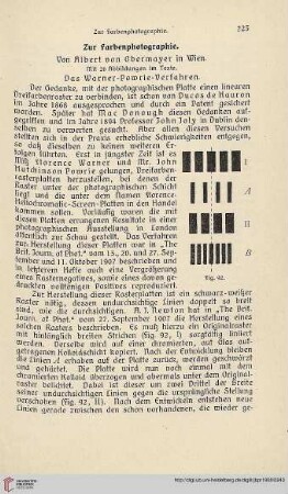 22: Zur Farbenphotographie