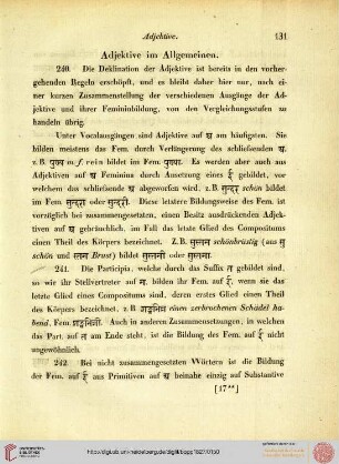 Adjektive im Allgemeinen