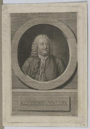 Bildnis des Albrecht von Haller