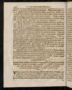1090-1101, Casus MXXII - MXXX