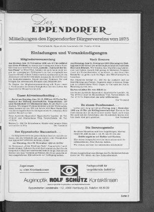 Eppendorfer Stammtisch ...