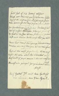 An Louise, am 9ten April/Ghasele, Arbeitsmanuskript; Heut hab
                              ich die Wach allhier, Abschrift; Notizen und Listen