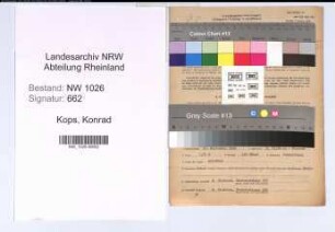 Entnazifizierung Konrad Kops , geb. 12.09.1896 (Installateur)