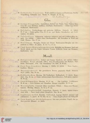 Metall (Nr. 45-63)